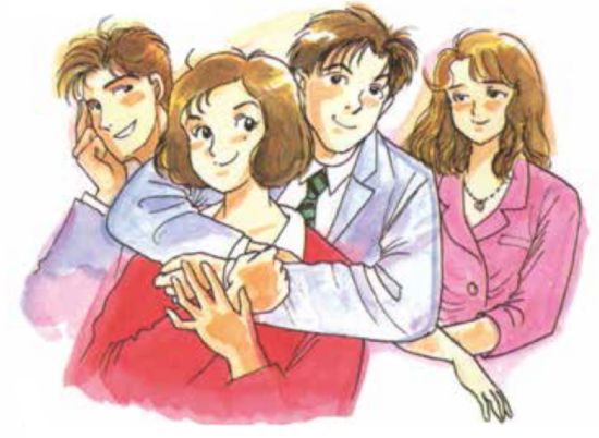 真实的爱情故事漫画真人