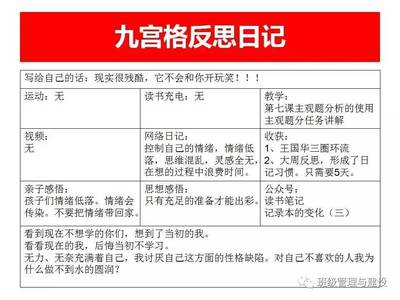 情绪记录模板图片大全